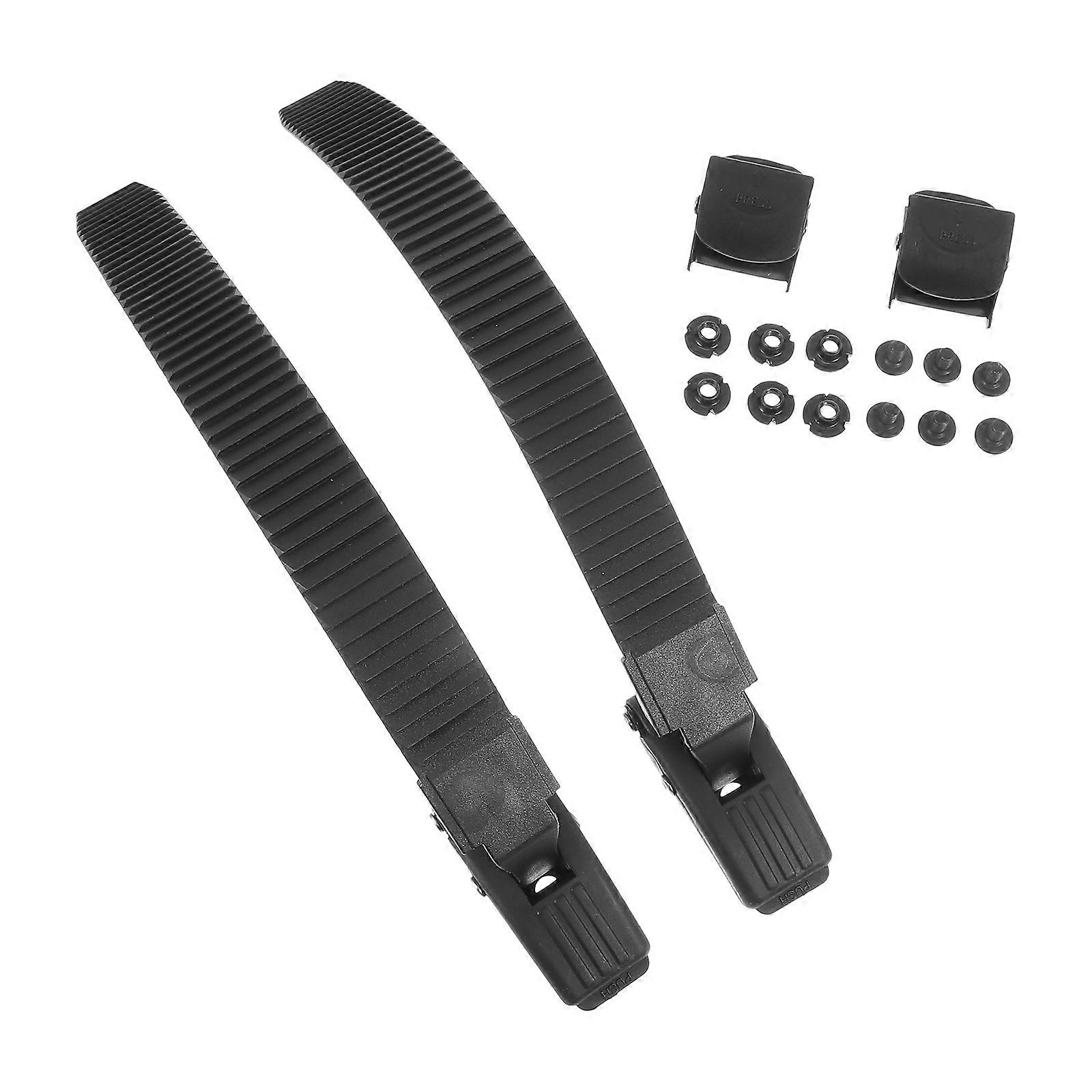 Universal Skates Belt Plastic Buckle for Roller Skates Use 2Sets