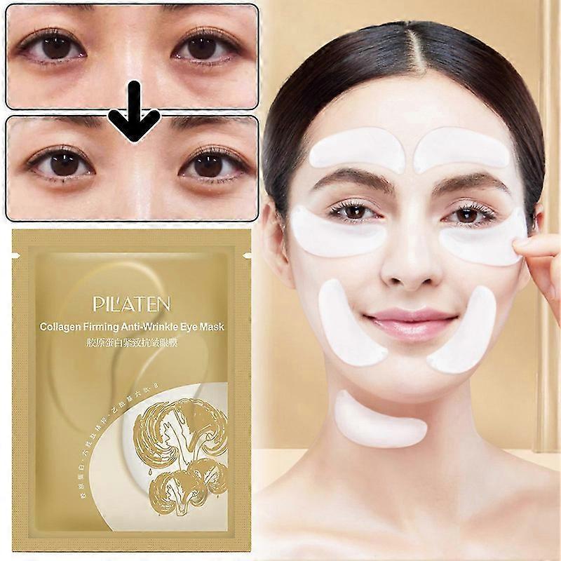 520Pcs Collagen Firming AntiWrinkle Eye Mask, Collagen Under Eyes Patch for Remove Dark Circles & Fine Lines
