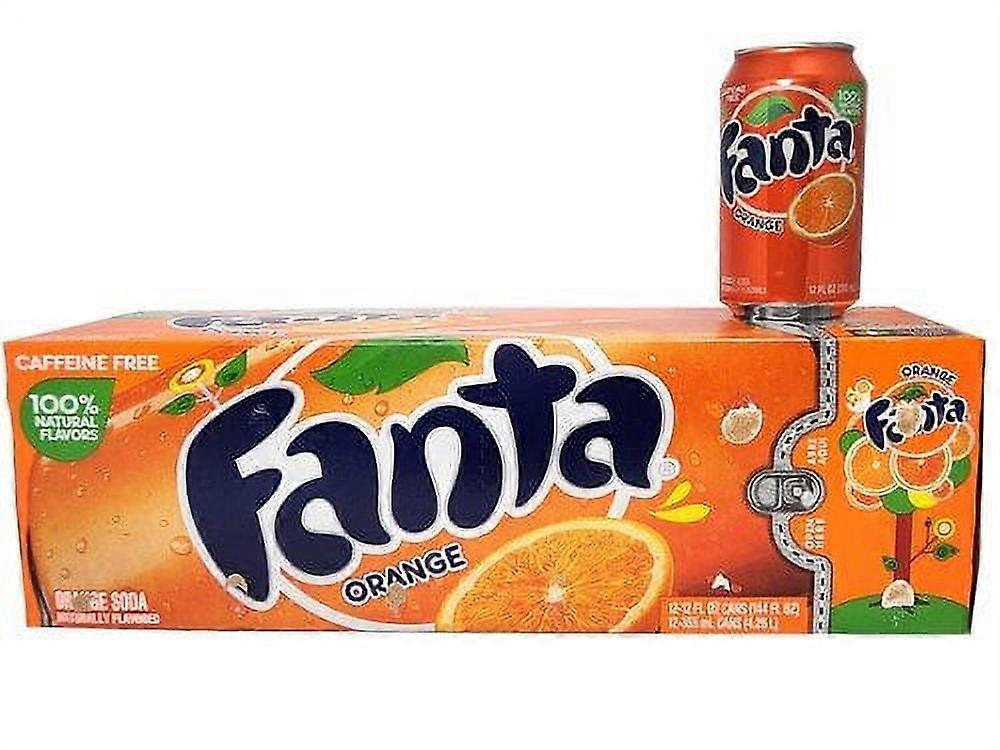 FANTA SODA ORANGE 12 OZ CANS 12 CT