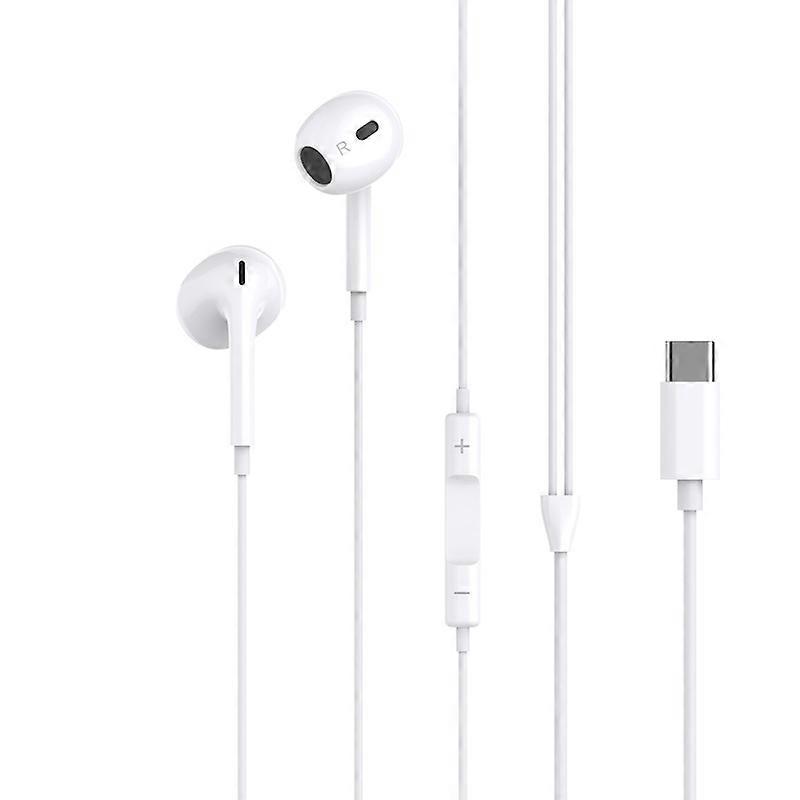 Apple iPhone 15/16/17 kompatible USB-C In-Ear-Kopfhörer mit Mikrofon EarPods