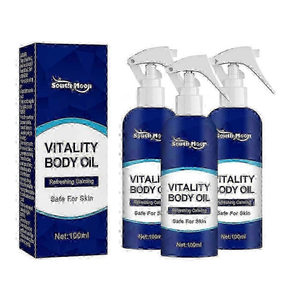 1-3 قطع زيت الجسم المنعش، بخاخ زيت الجسم الجاف، زيت الجسم المرطب لتخفيف آلام المفاصل والعضلات لجميع أنواع البشرة