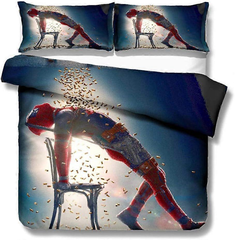 s71 3D Duvet Cover Set Single Movie Characters Print Bedding Set For Teens Pattern With 2 Pillowcases Quilt Cover With Zipper v71