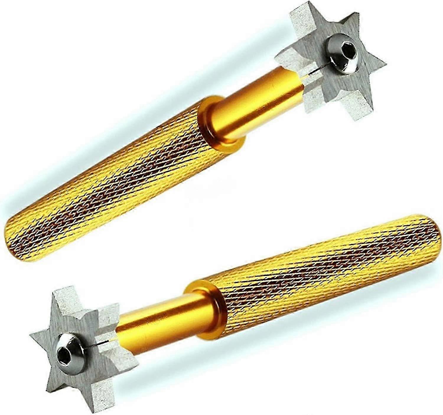 Groove Sharpener With 6 Heads - Groove Sharpener Regroove Tool For Golf Clubs And Cleaner For All Irons