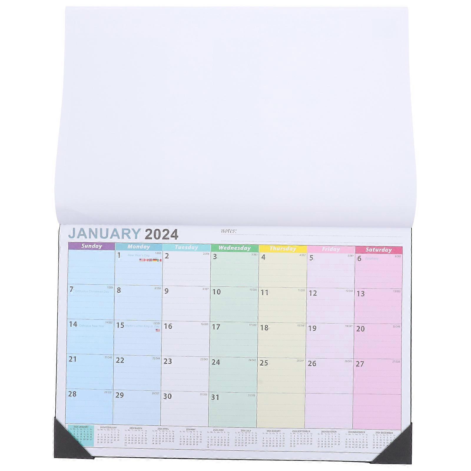 3Pcs Countdown Calendar Wall Hanging Calendar for Monthly Use