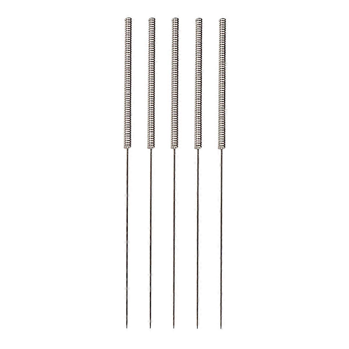 3D Printer Drill Bits for Nozzle Cleaning with 10Pcs Silver Stainless Steel