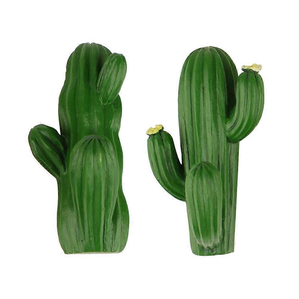 Cactus Shaped Decorative Wall Hooks Functional Organizing Hooks For Dorm Room And Home 2Pcs