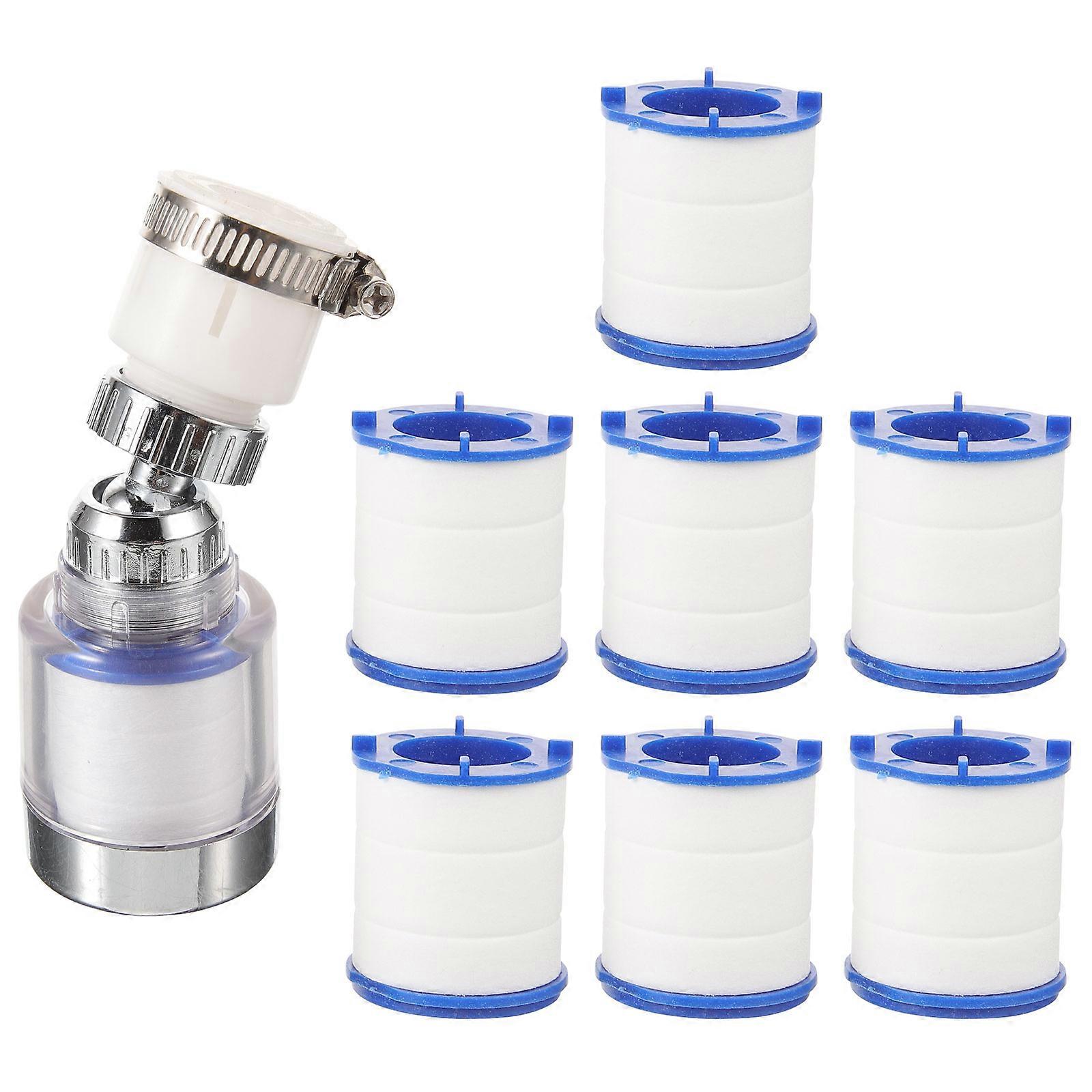 Faucet Tap Filter 4Pcs Splash-Proof Kitchen Sink Water Drainer Nozzle Keeps Sink Dry and Clean