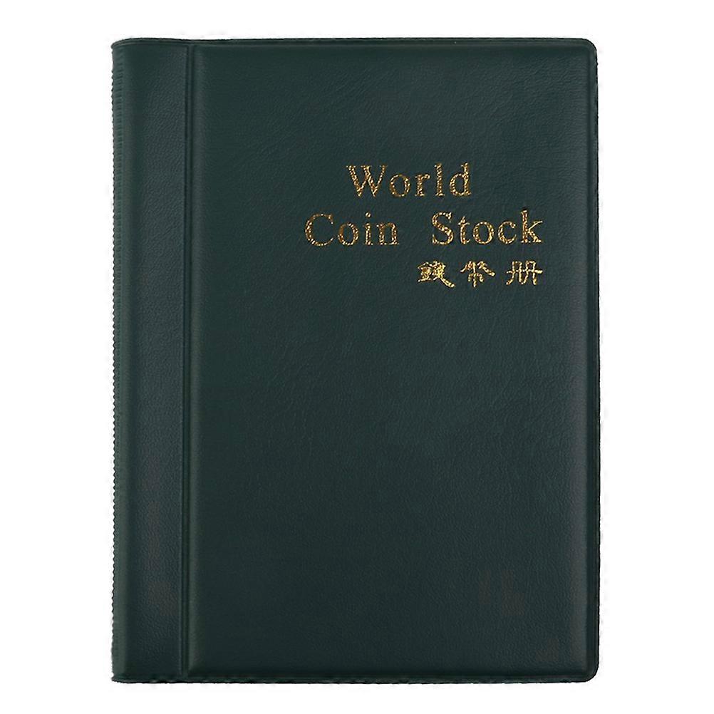 Coin Album Holder for Coin Collection 3Pcs Green Collector