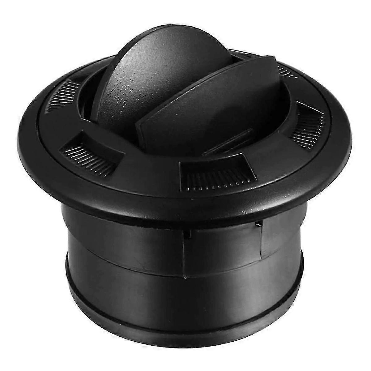25-26 Closeable Rotatable 75mm Air Outlet Vent1pcs-black