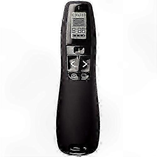 USB Wireless Presenter with LCD Display and Green Laser for PowerPoint Navigation