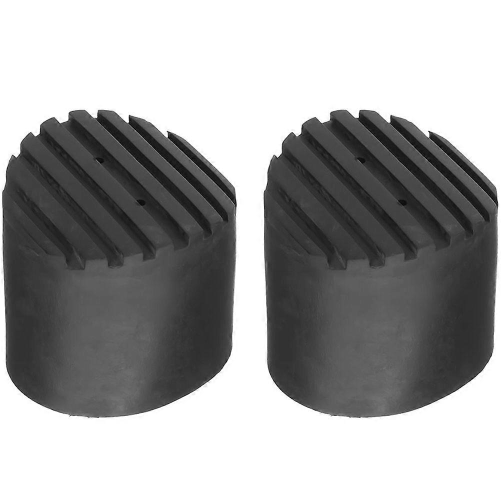 Practical Ladder Foot Protector 6 Pcs Non-slip Round Rubber Mat For Homeowners Ensuring Worker Safety