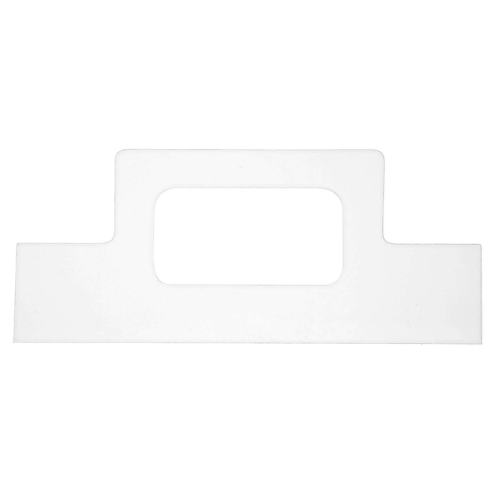 3Pcs Charcuterie Board Handle Template Acrylic Cutting Tool For Kitchen Use Rectangular Shape Easy Cleaning Guide For DIY Enthusiasts