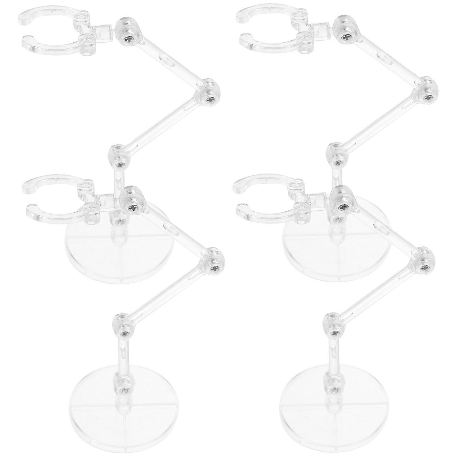 Figure Stand Plastic Model Display Shelf for 20Pcs Action Figures