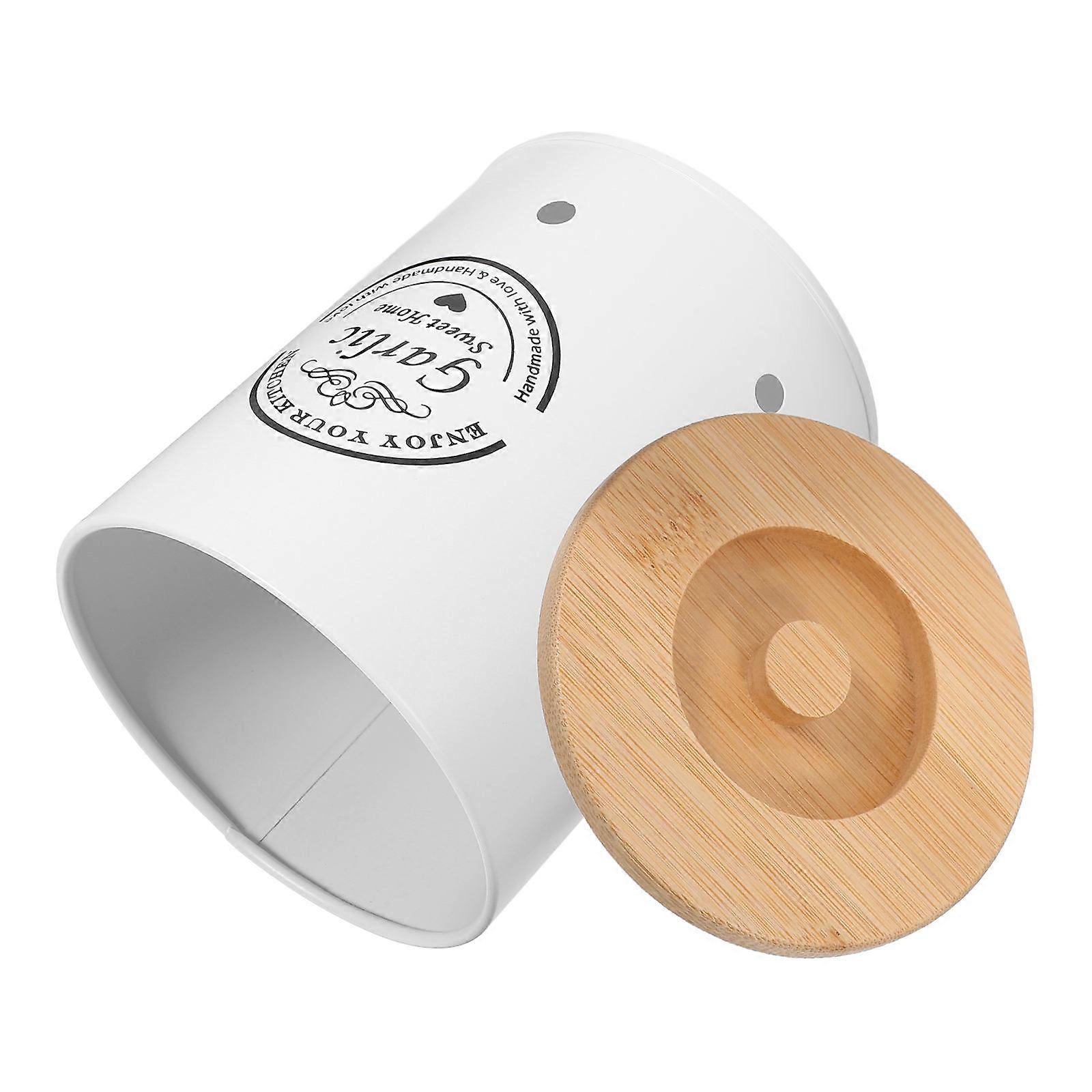 Onion Bucket Spacious Storage Creative Shape Home Decoration Iron Material 1Set