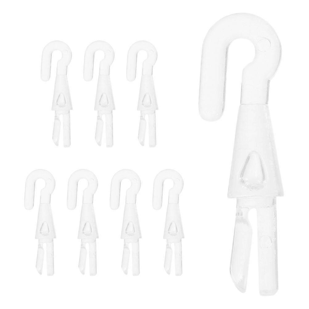 Blind Wand Hook Transparent Window Blinds Hardware for Fixing 32Pcs Plastic