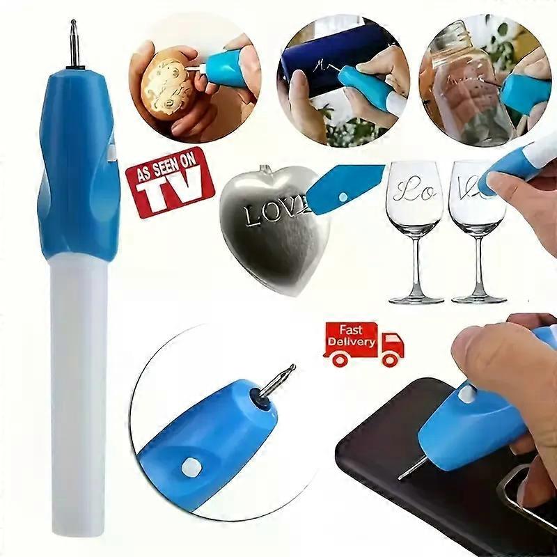 Cordless Electric Precision Engraving Pen, Name Engraving Tool (No Batteries)