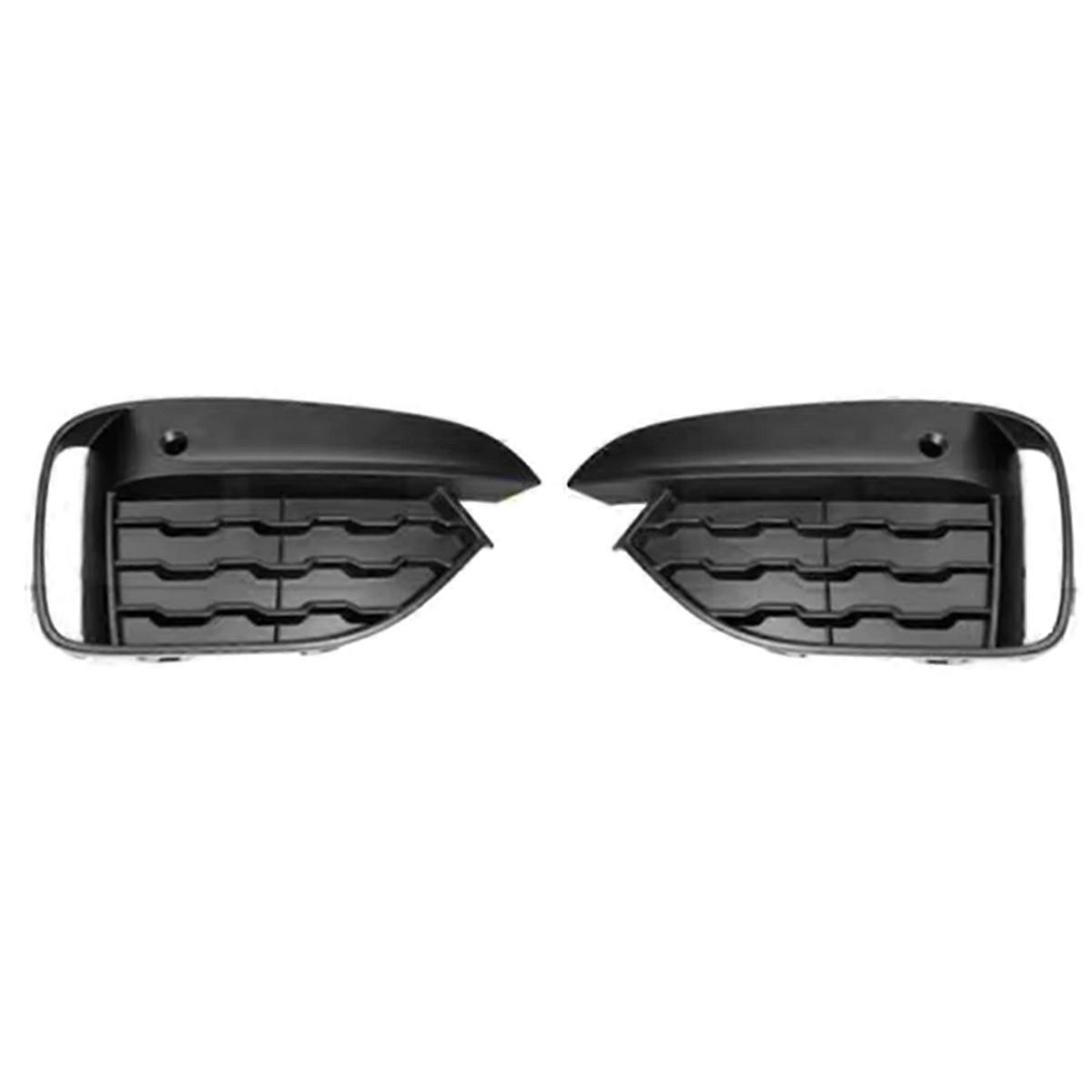Left Right Front Bumper Fog Light Grille Fog Light Cover for X6