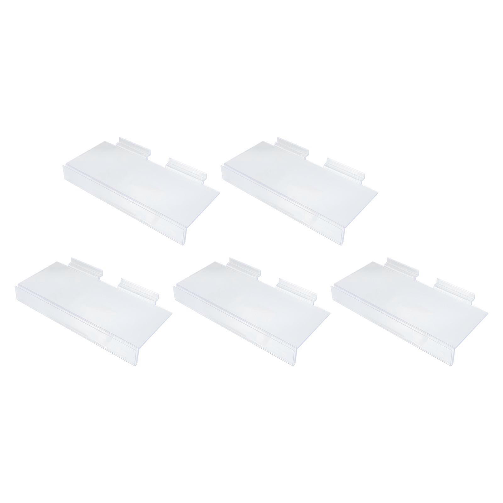 Plastic Shoe Display Stand Transparent Sneaker Holder for Storage 5Pcs