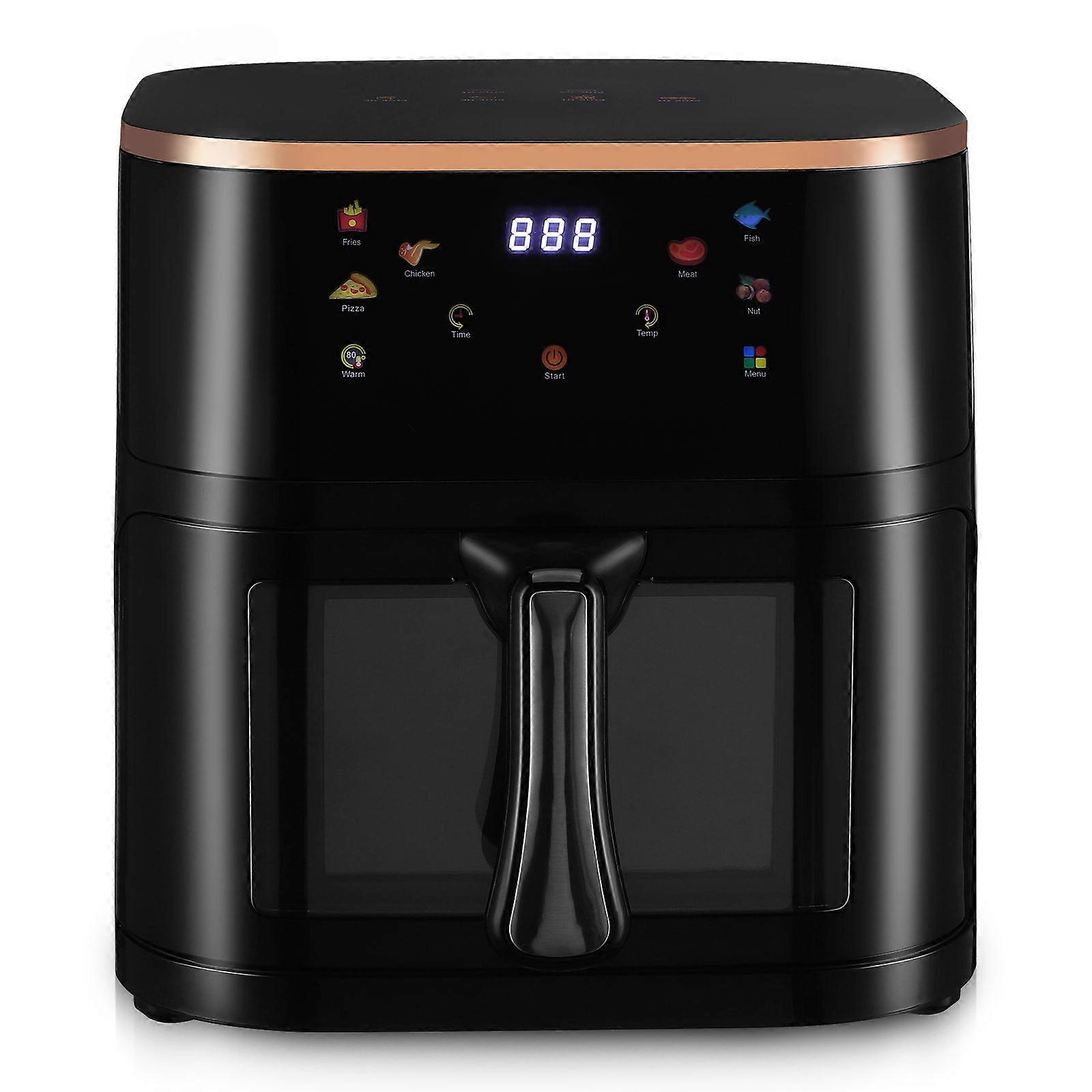 Multifunctional Electric Air Fryer with Visible Window for Kitchen Use