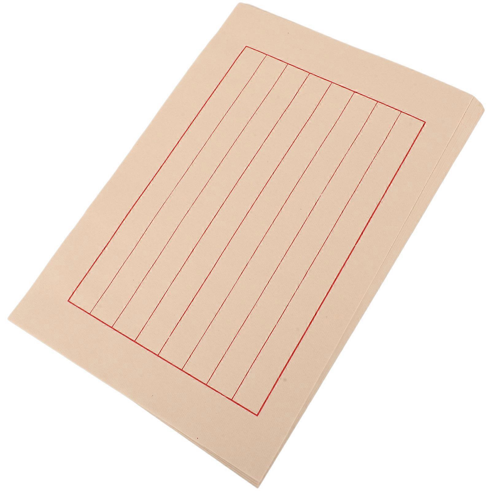 Calligraphy Writing Paper Chinese Calligraphy Paper for Beginners 50 Sheets