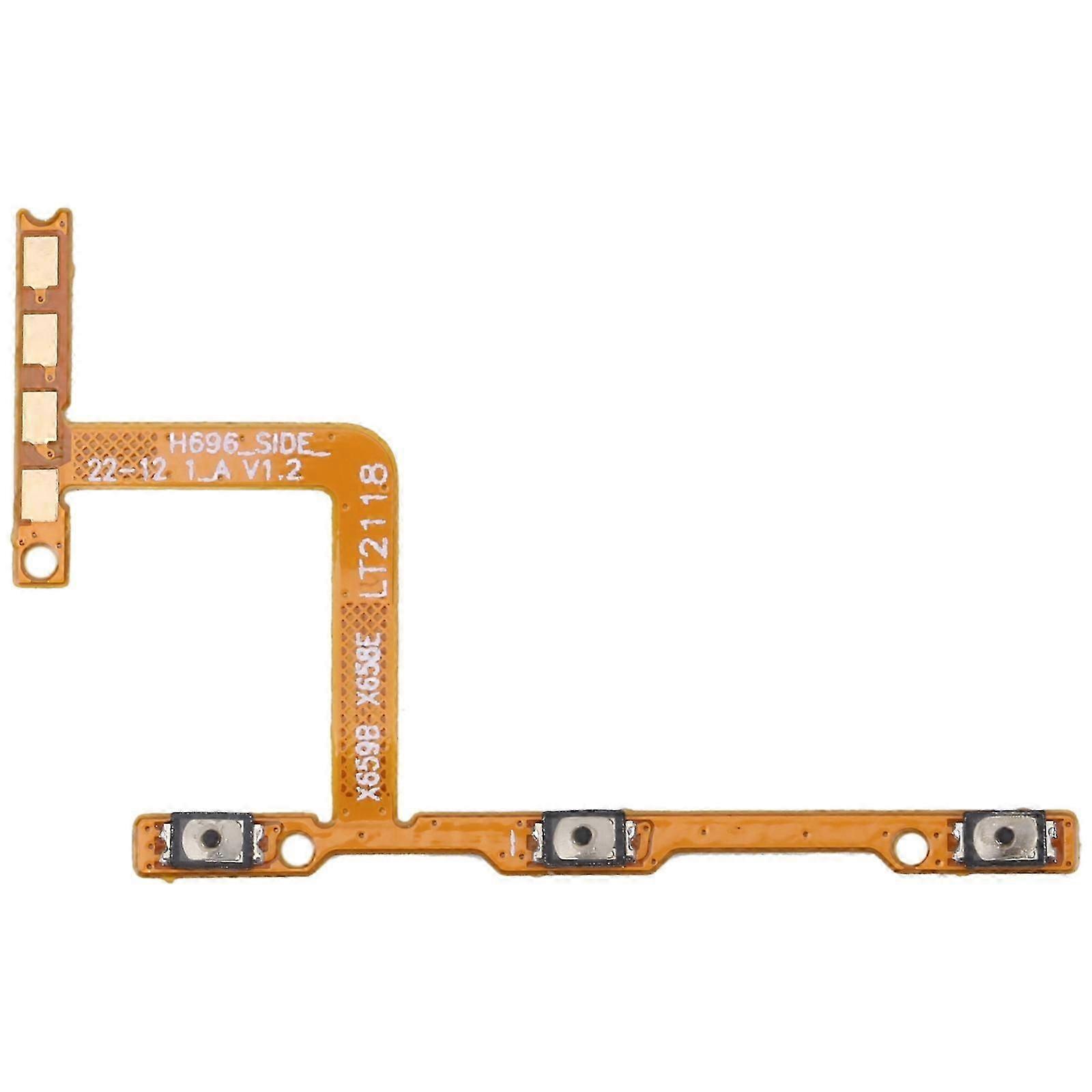 Für Tecno Spark 8 KG6 OEM Power Button & Lautstärke Taste Flex Kabel