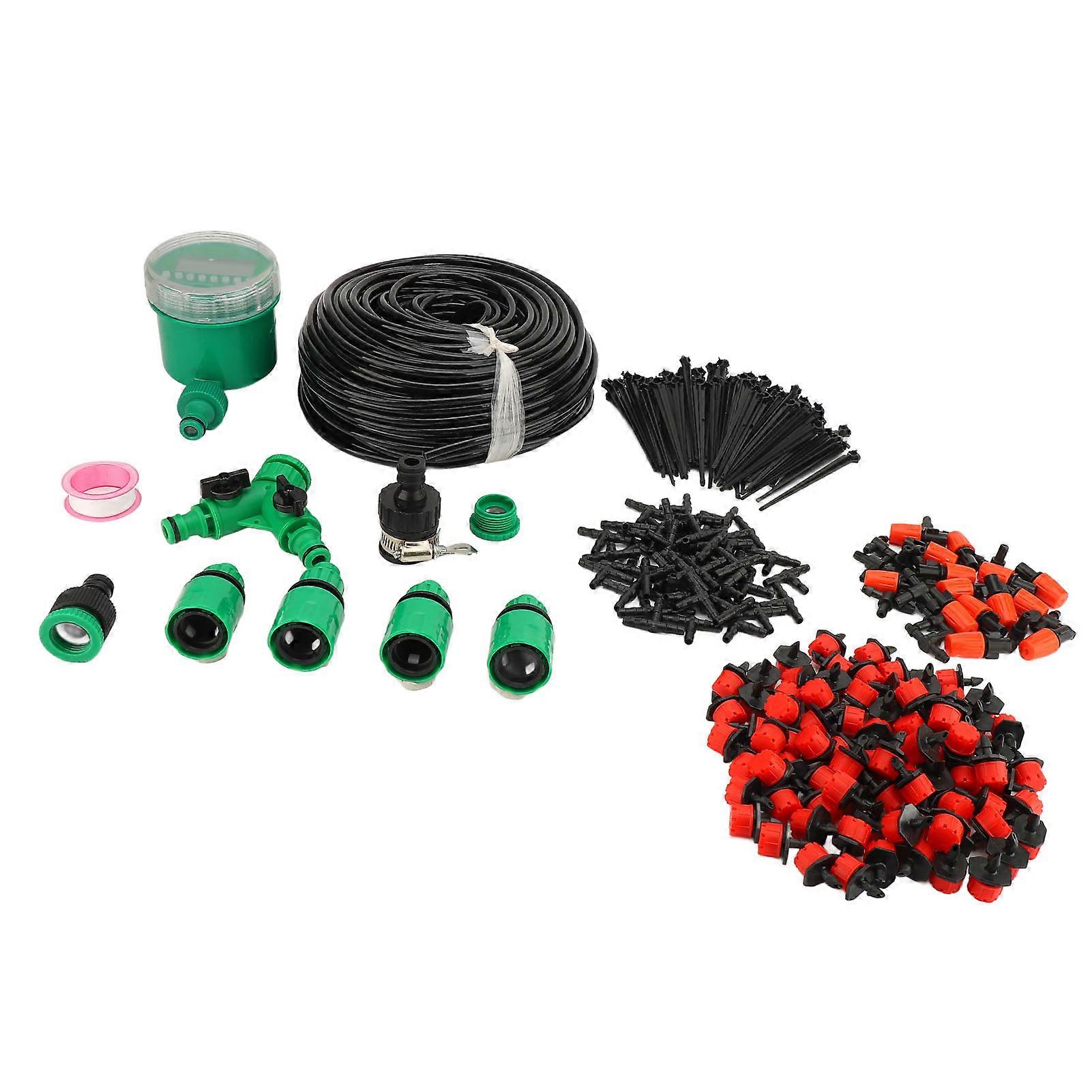 Greenhouse Micro Drip Irrigation Kit 50m Hose Automatic System