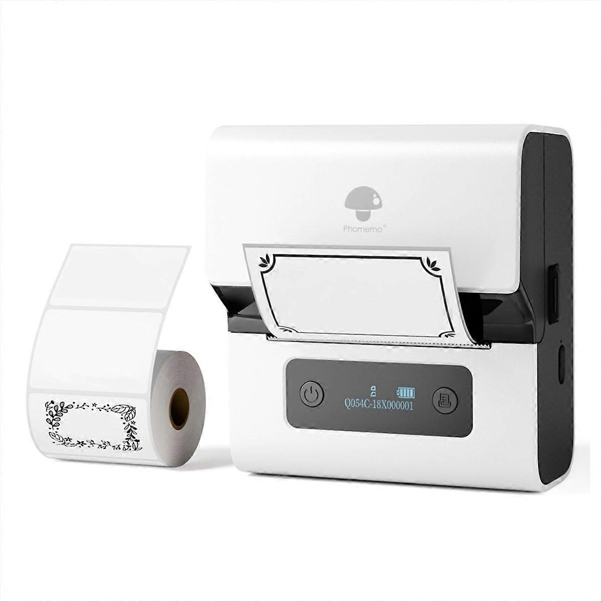  M221 Label Maker Machine Bluetooth Portable Label Maker White