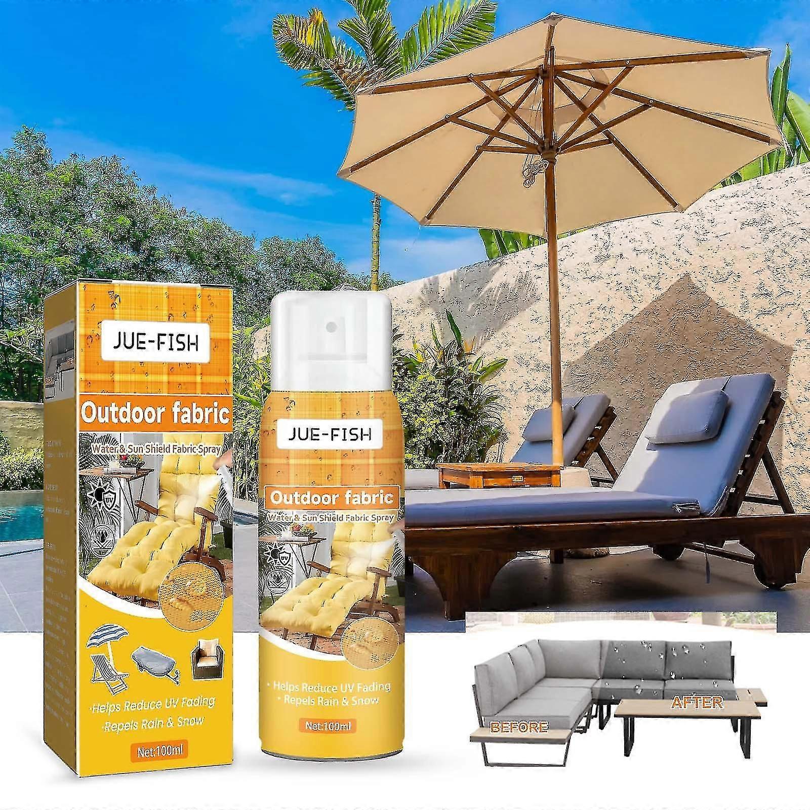sunscreen fabric spray for outdoor and courtyard fabrics 100ml
