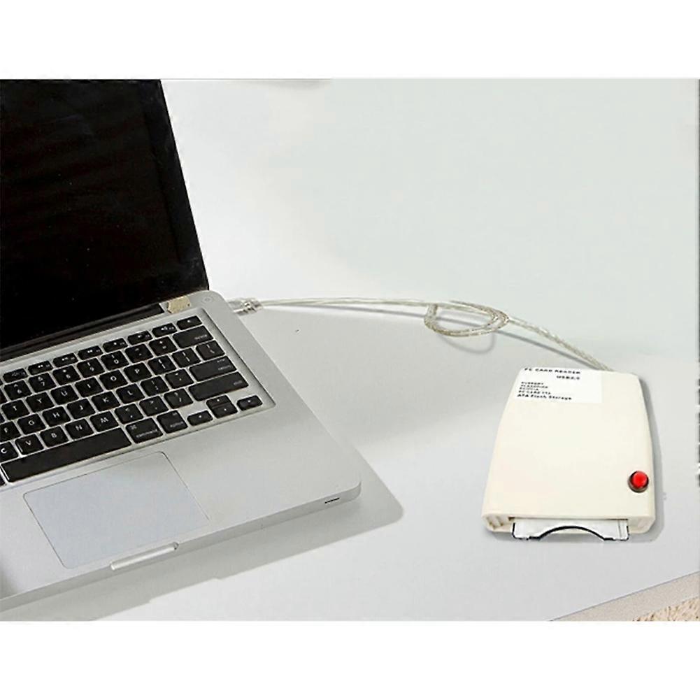 USB 2.0 to 68 Pin ATA PCMCIA Flash Disk Memory Card Reader Adapter Converter for Windows