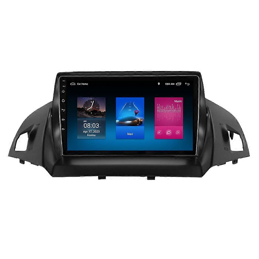 RoverOne Car Stereo Radio Bluetooth CarPlay Android Auto GPS Sat Nav Touch Screen for Ford Kuga 2 Escape 3 2012 - 2019