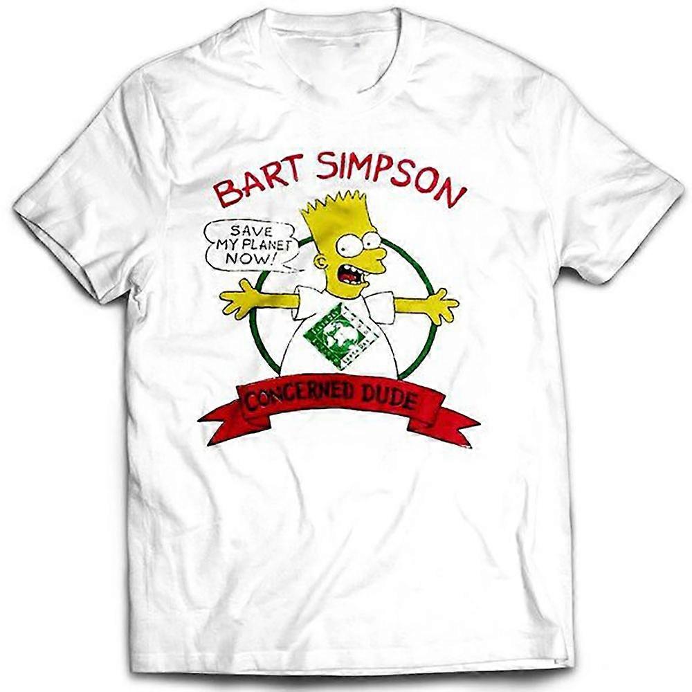 Bootleg Bart Save My Planet T-shirt