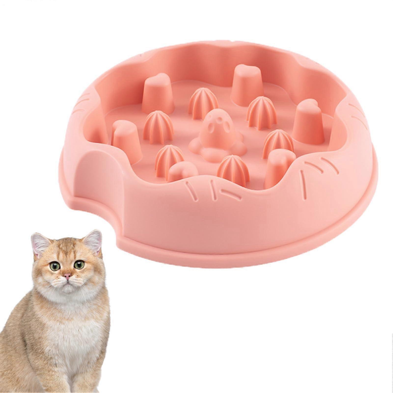 Slow Feeder for Cats and Dogs  AntiChoking, Interactive Feeding Bowl for Pets, Slow Down Feeding