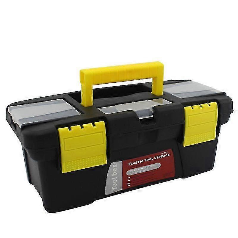 25-26 Portable Hardware Storage Box Repair Tool Box Case Multi-Function Home Toolbox