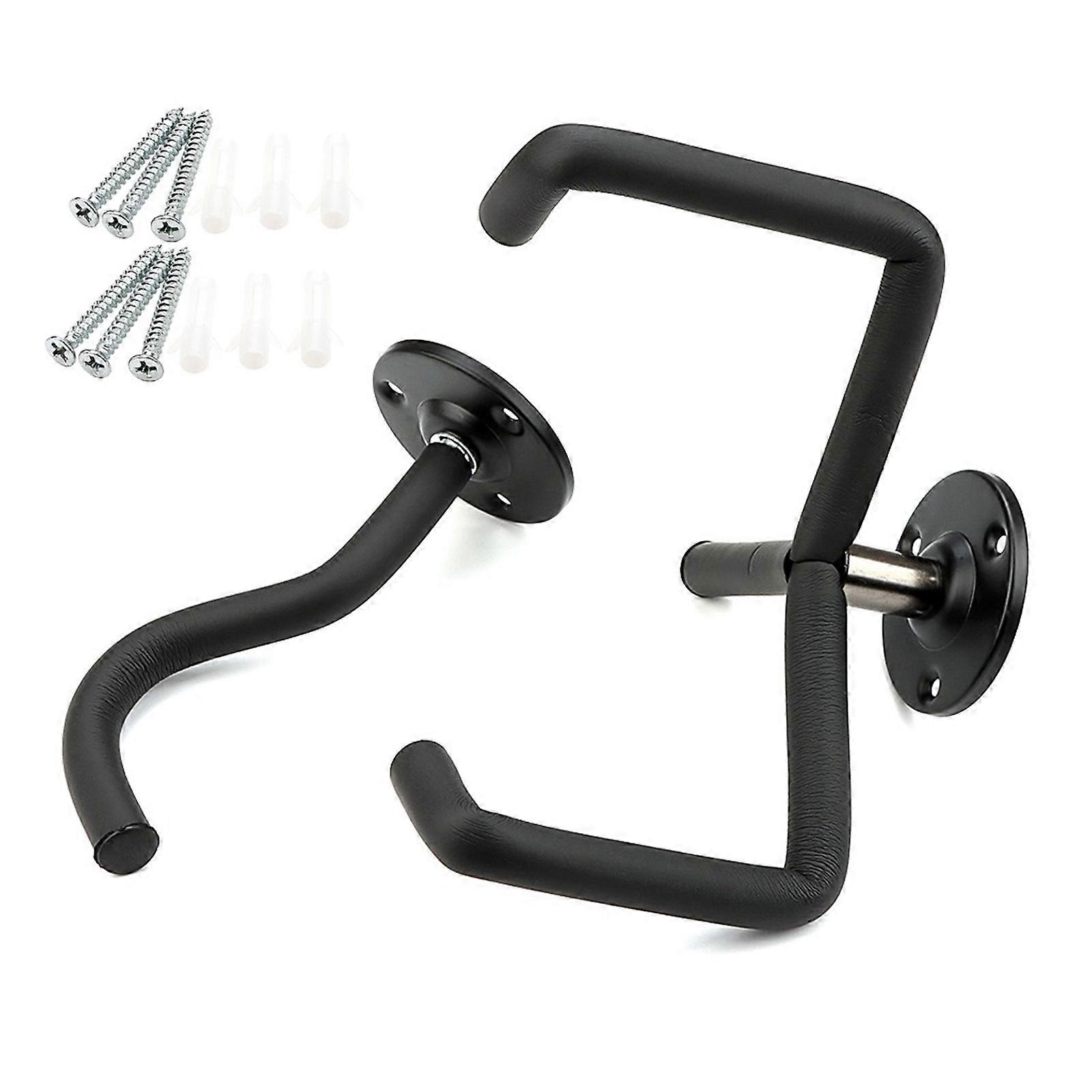 Gitarrukuleler Vägghängare för gitarr Fäste för gitarrhängare Väggkrok Hållare Stativ Väggmonterad gitarrhängare Set Flerfärgad