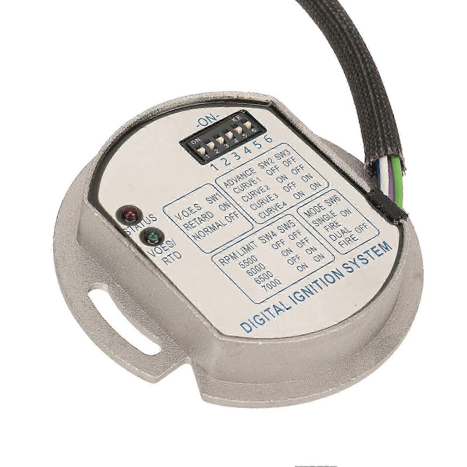 Programmable Ignition Module 53644 Compatible with Harley Davidson Shovelhead