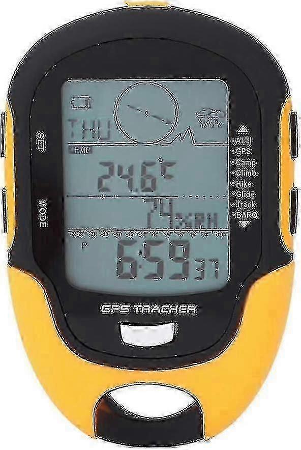 Barometer, Gps Navigation Receiver Handheld Usb Rechargeable Digital Altimeter Barometer Clocks Boat