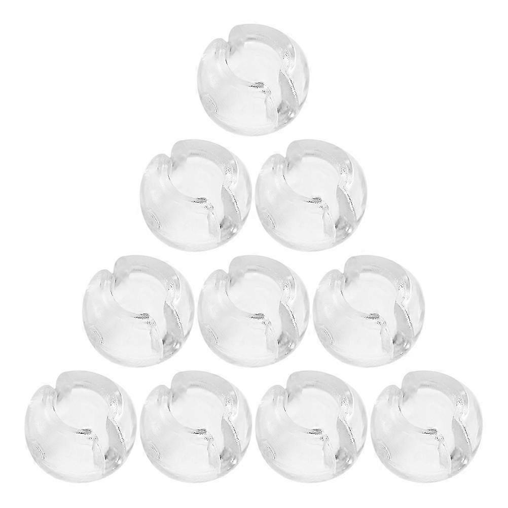 Transparent Bead Chain Stops for Blinds POM Material 20 Pieces Easy to Install for Roller