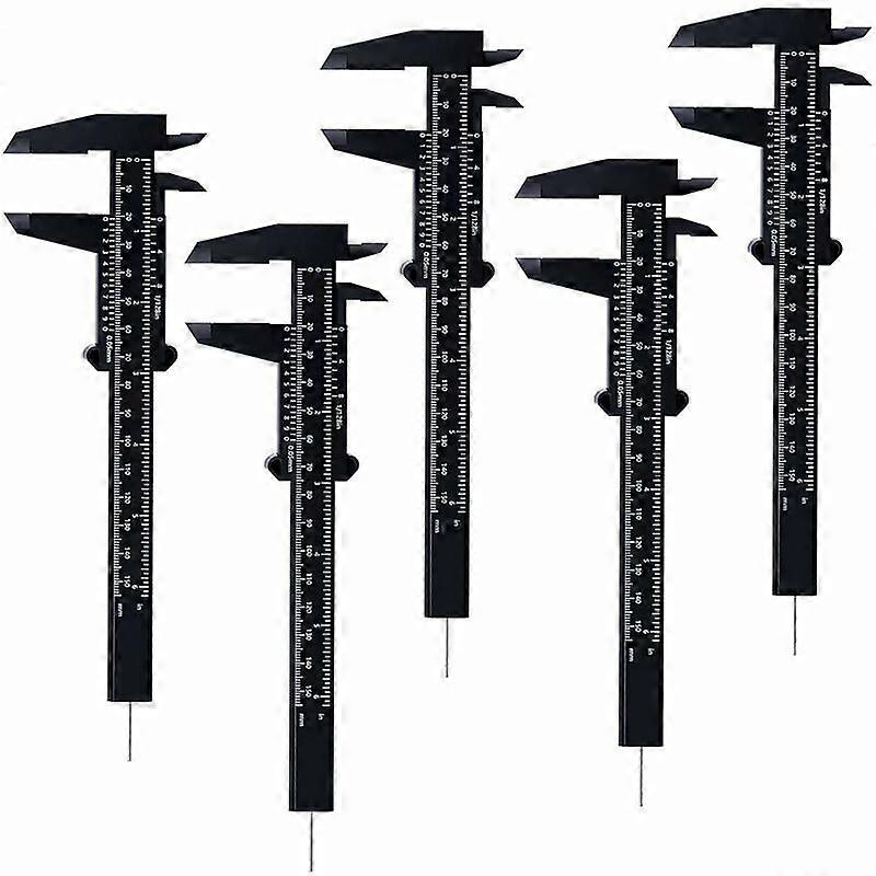 Plastic Vernier Calipers150mm Mini Double-Ended Vernier Caliper