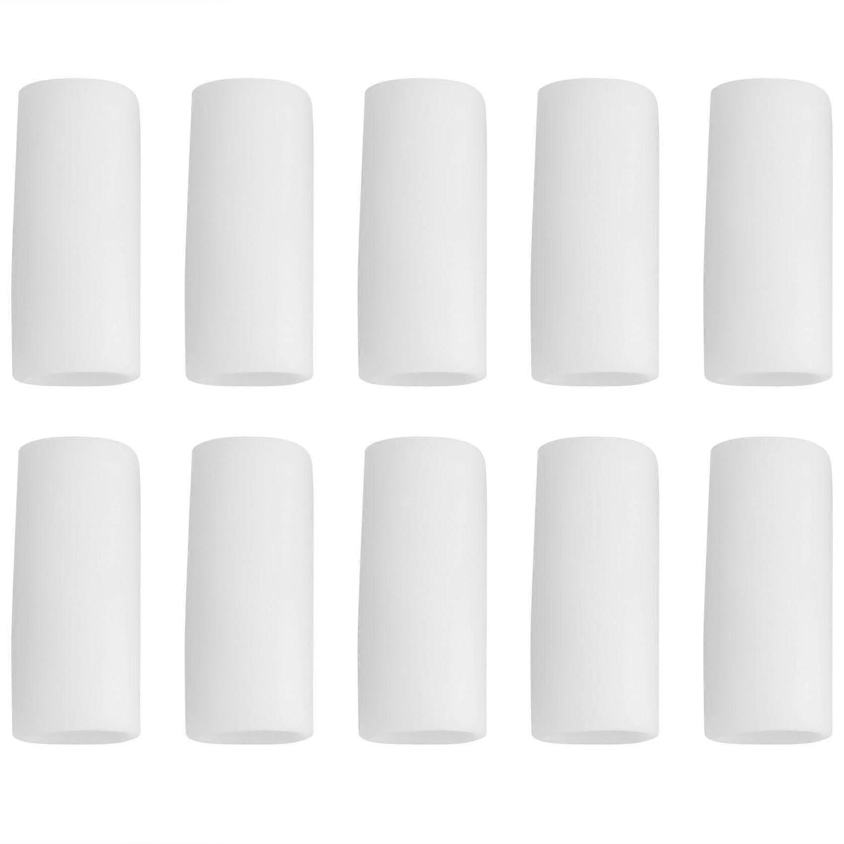 10 db szilikon gél ujjcső védő lábujjujj hüvelyek súrlódási fájdalomcsillapításhoz lábápoló eszköz ujjvédő