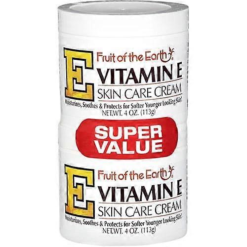 大地之果维生素E护肤霜套装，2个