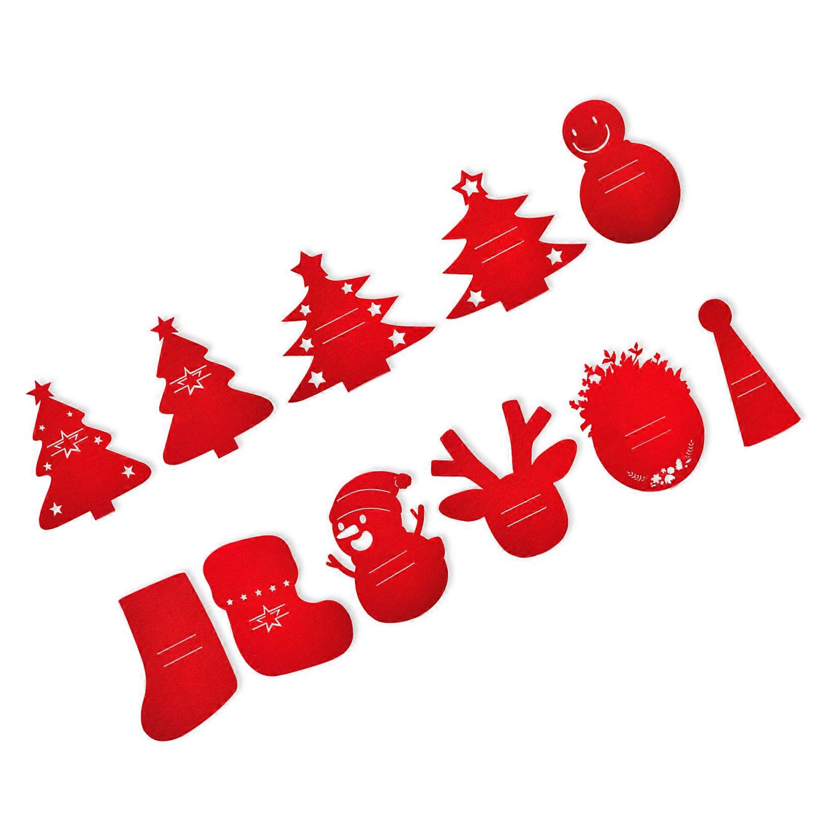 Christmas Table Setting Essential Cutlery Holders And Decorative Mats For Festival Dinners And Event  Red