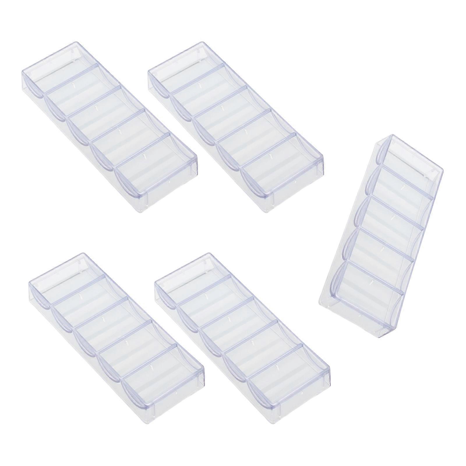 5 Compartment Chip    Design For  Enthusiasts Multicolor