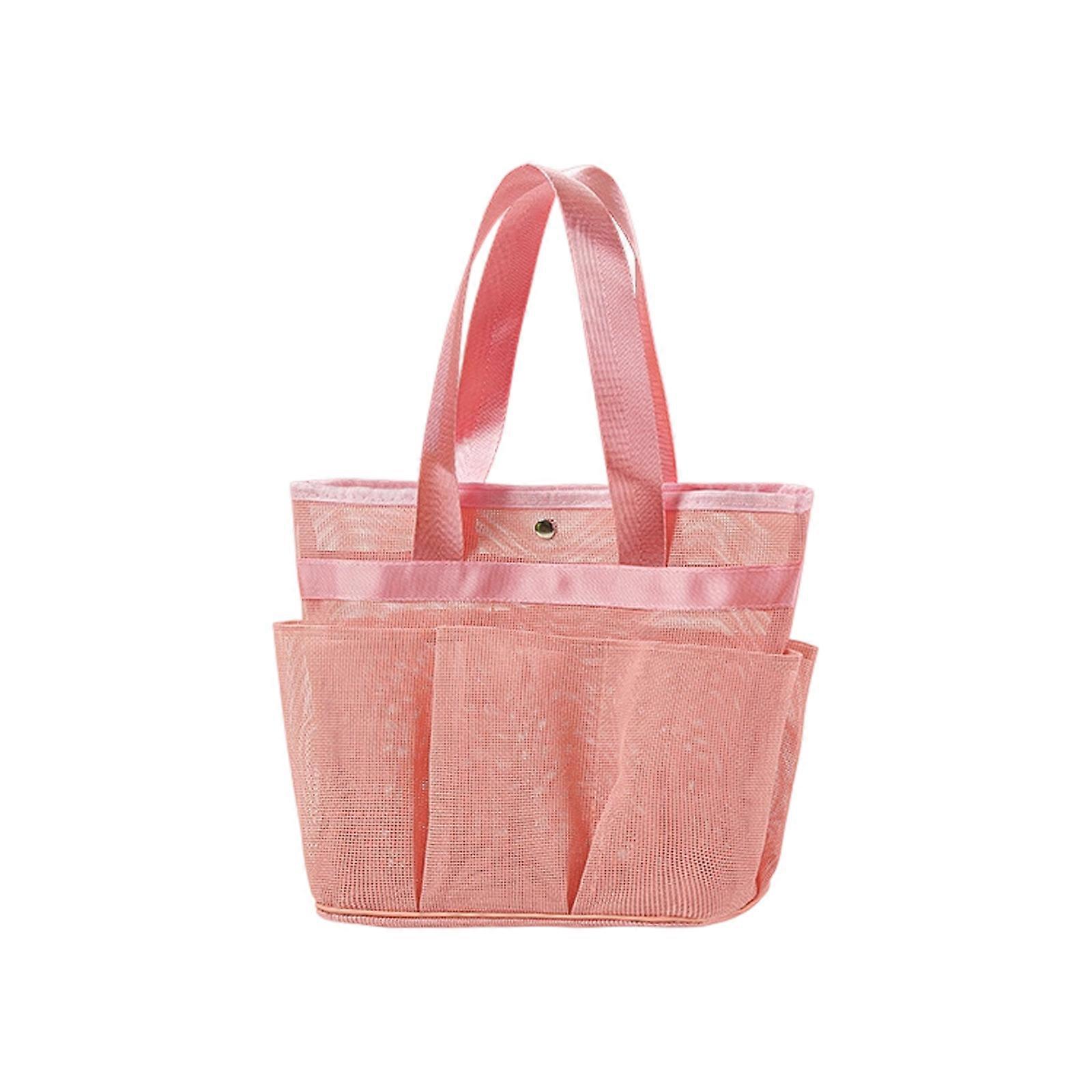 Multiple Layer Water Resistant Suspended Toiletry Bag For Arranged Travel Accessories In Dense Carry Format  Pink