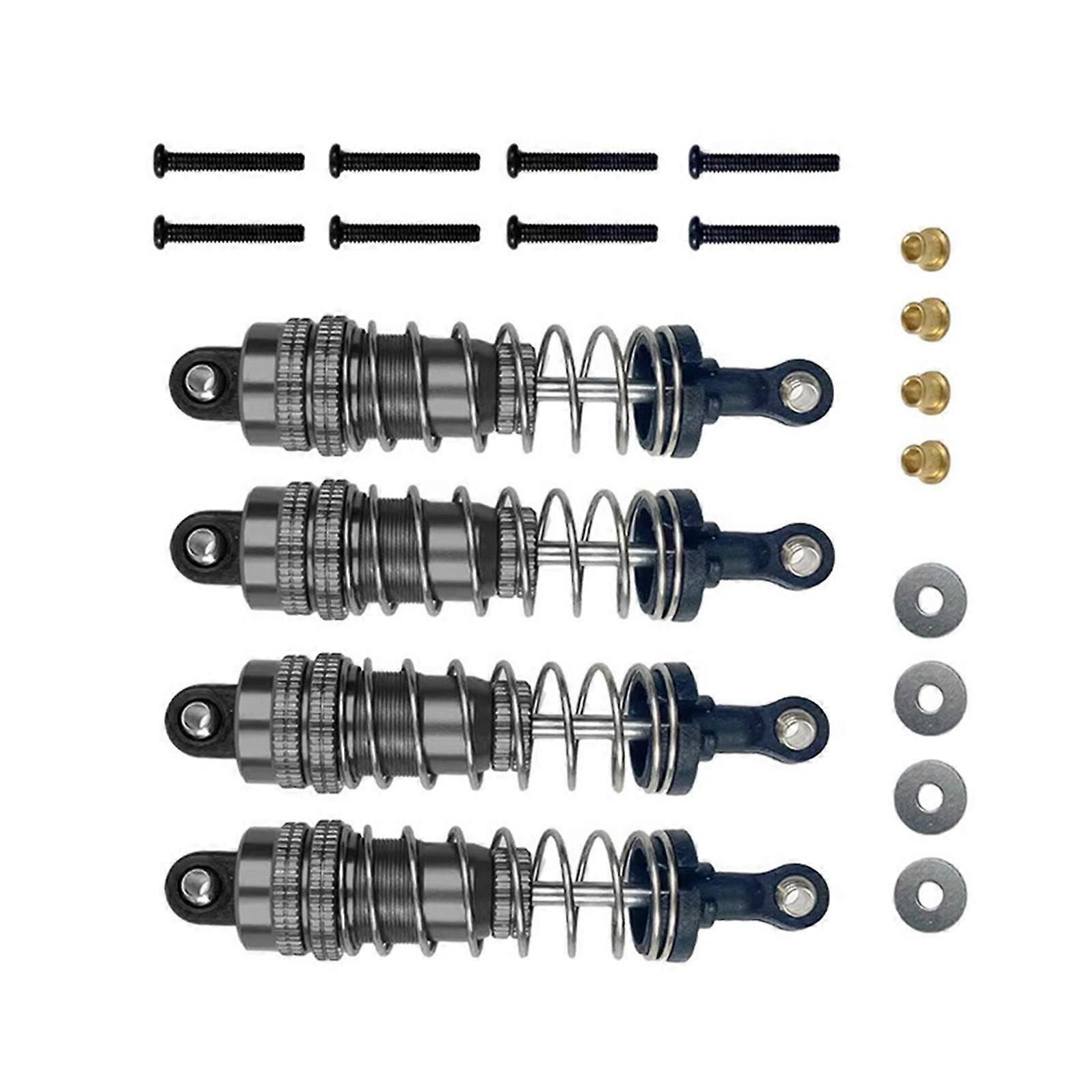 Strong Hydrostatic Dampers For 1/12 Scale Track Automobiles Oxidation Resistant Metal Building Competition Ready Plan  TM