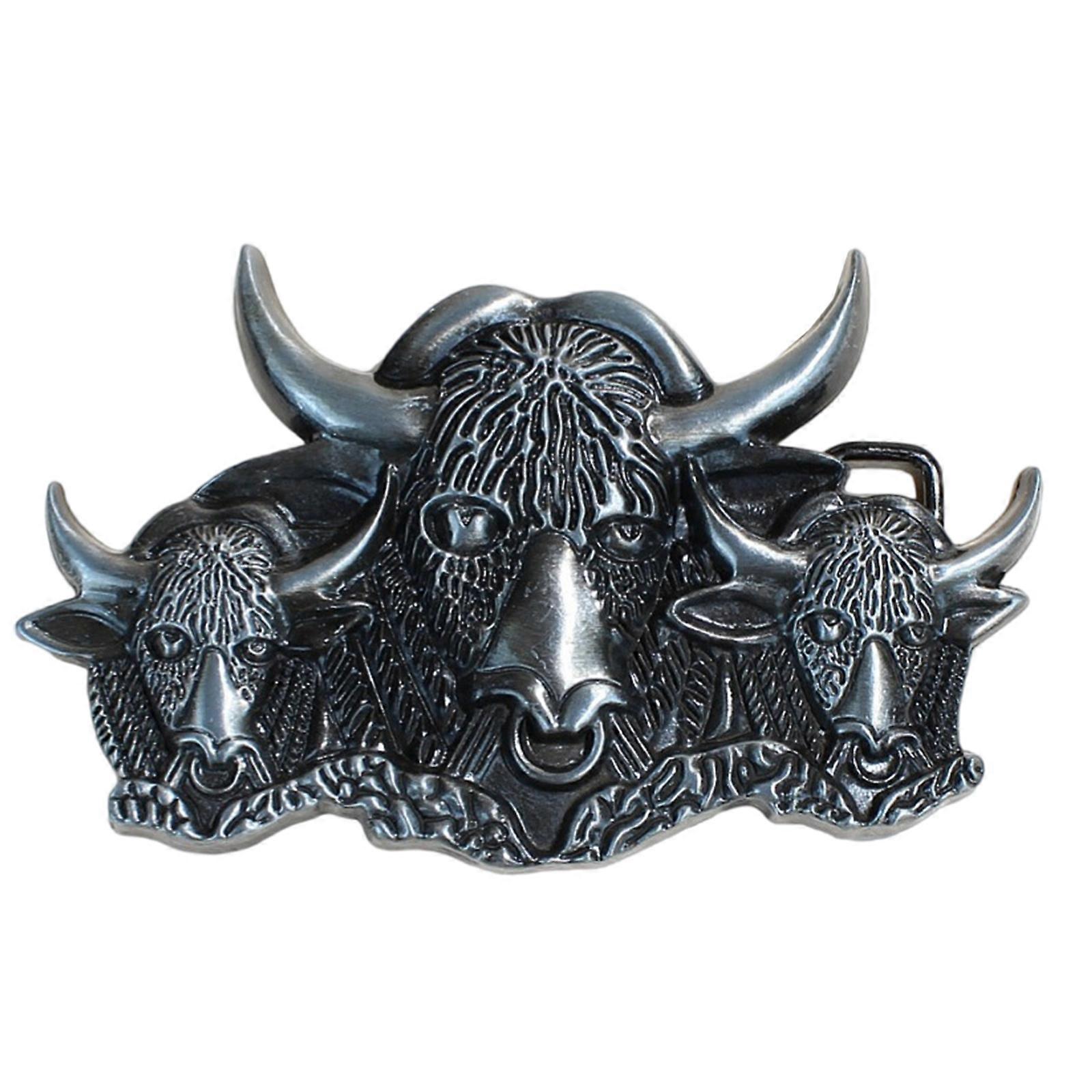 Fast Release Belt Buckle Ergonomic Belt Clasp Bull Head Design For Secure Fastening and Easy Installation Multicolor