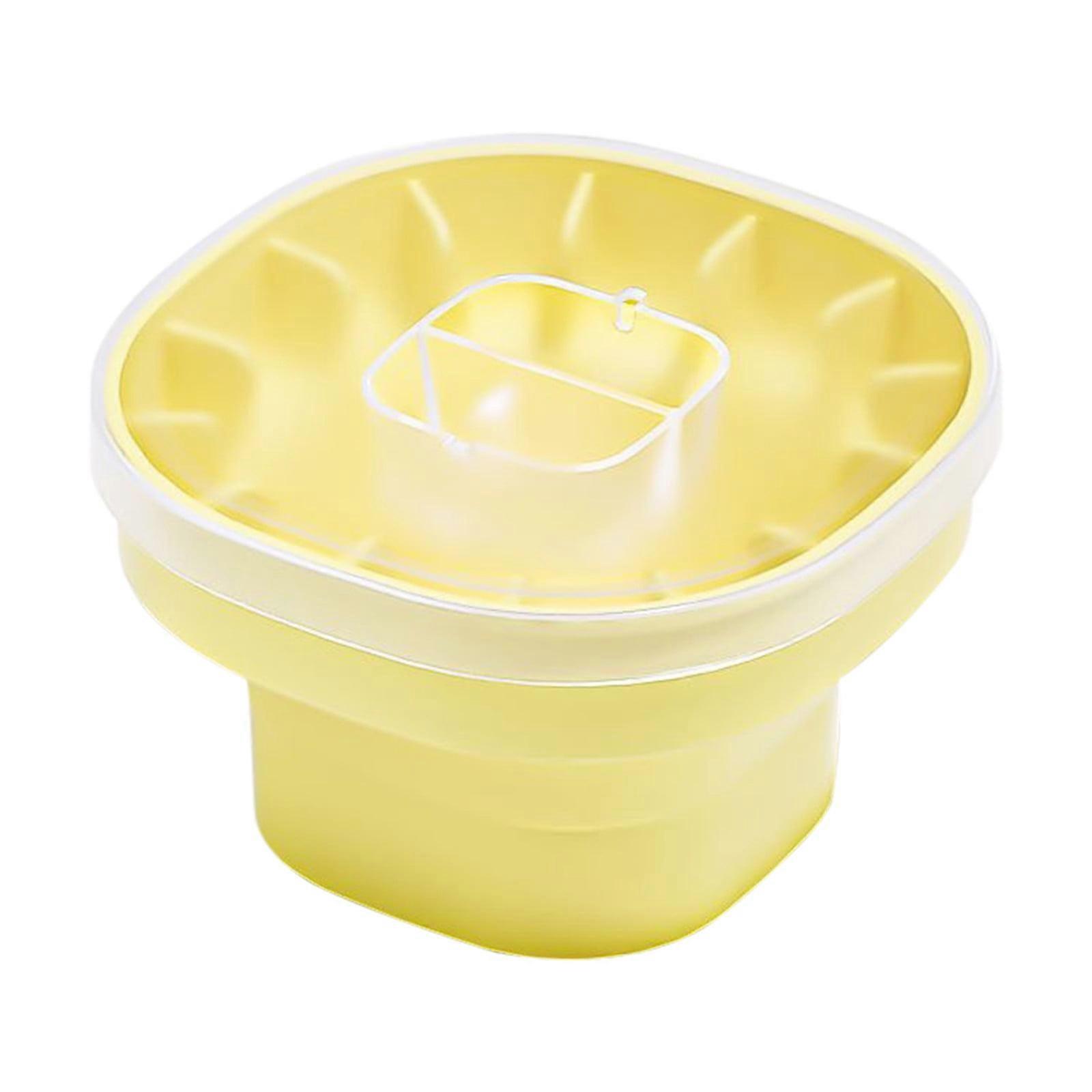 Fankiway Ice Lattice Cube Molds, Portable Folding Ice Bucket, Food-Grade Soft Ice Tray for Home Use