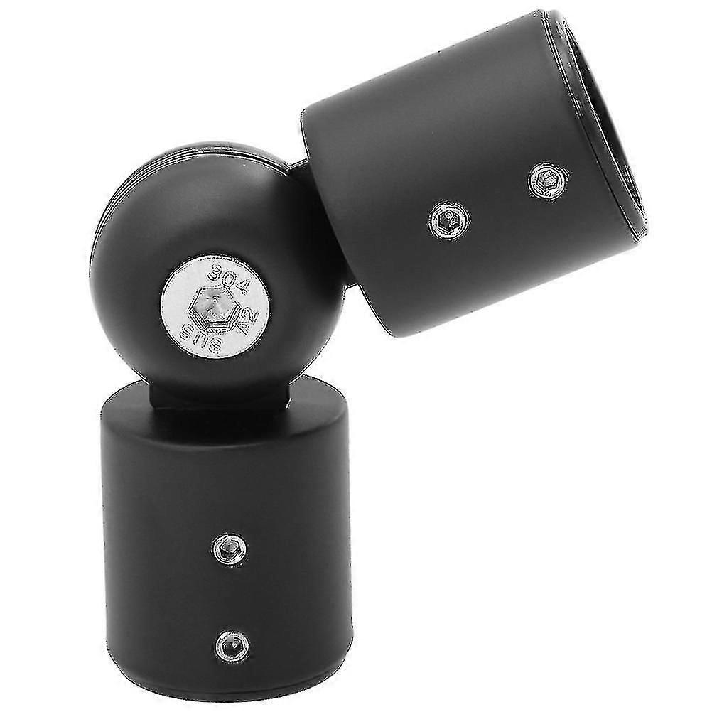 Corner joint for curtain rods with secure fit