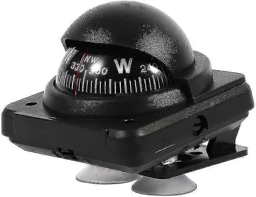 bærbar bil kompass, multi-funksjon utendørs dash kompass bil dashbord kompass