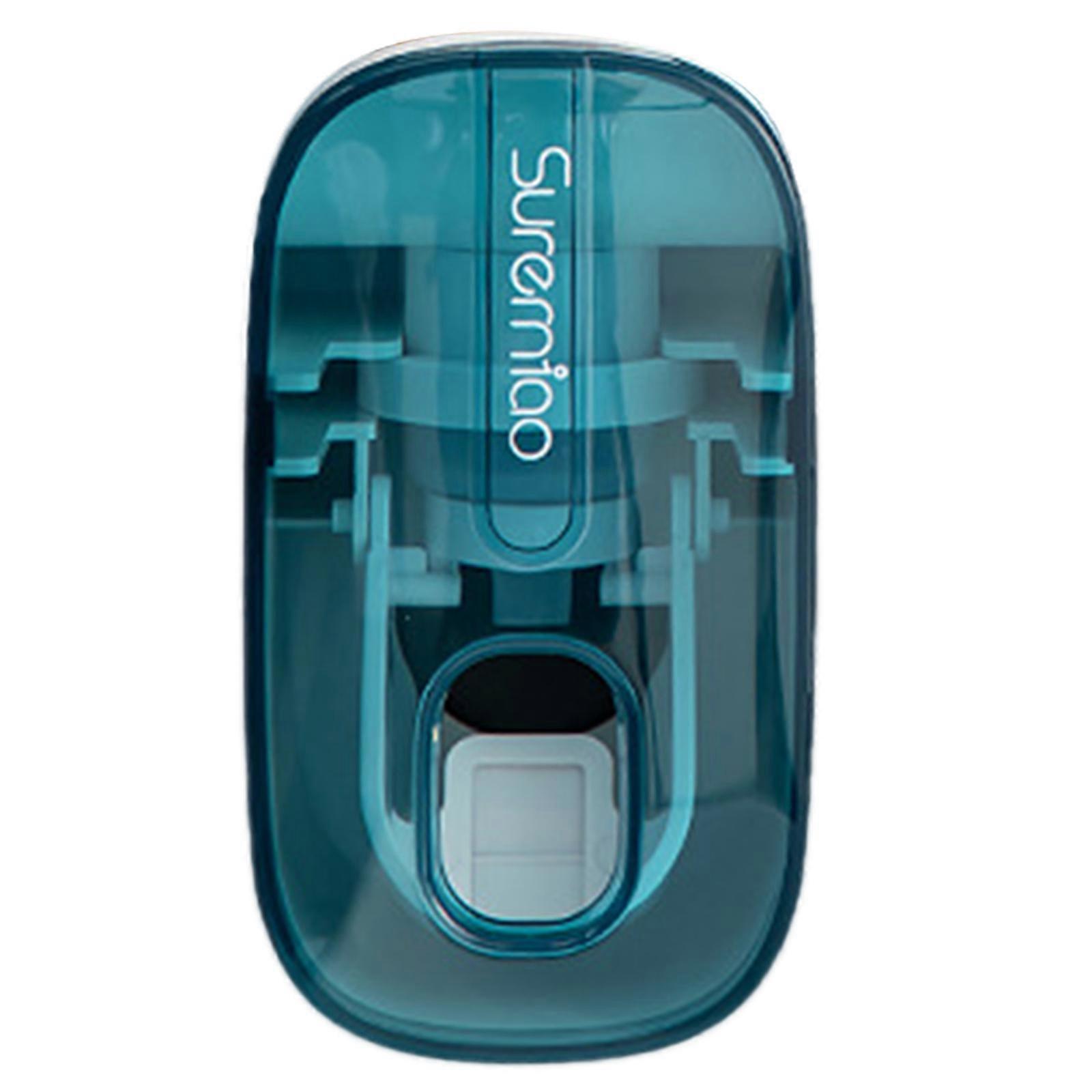 Toothpaste Squeezer Hassle free Toothpaste Dispensing  Toothpaste Dispenser Tool Wall Mount No Drill  Blue