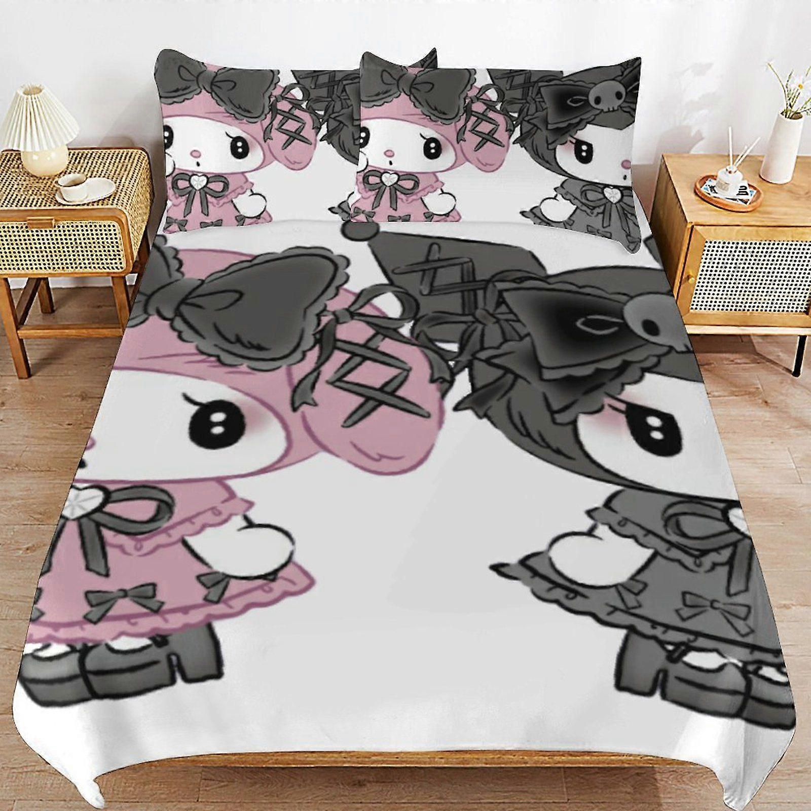 TD1093 Practical Zip Design Smooth Touch Soft Finish Long Use Duvet Cover Sets for Everyday Rest 1093SB